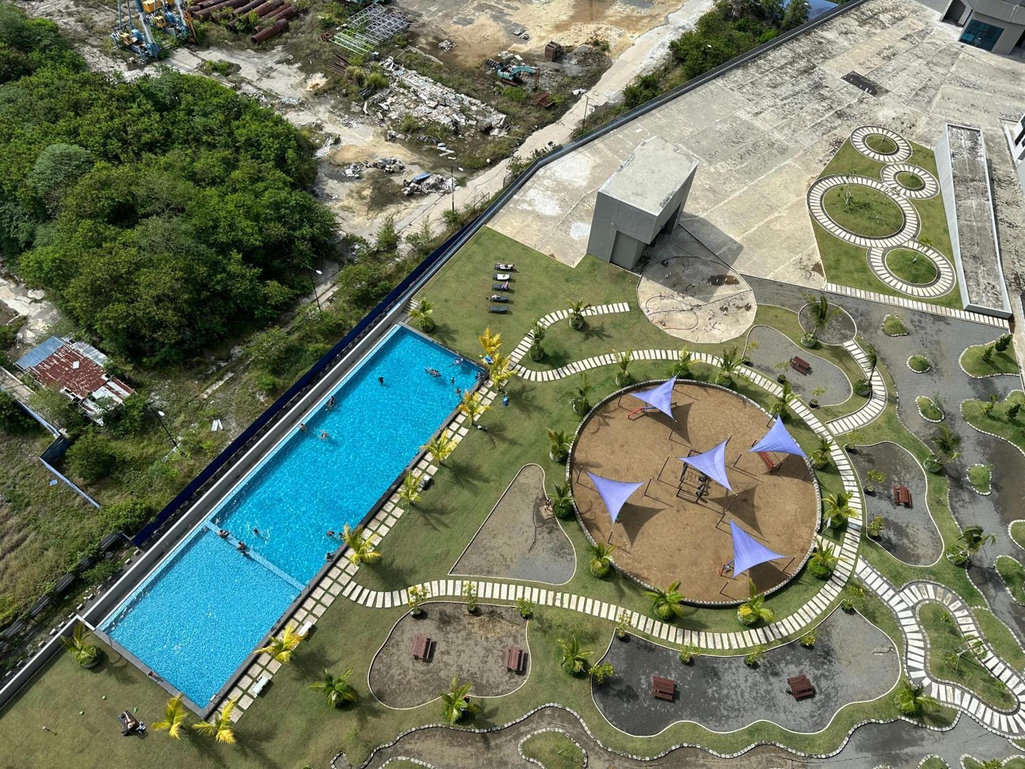 L Homestay Jesseltonquay Jq Kk City亚庇市区中心民宿2房1厕 Kota Kinabalu Eksteriør billede