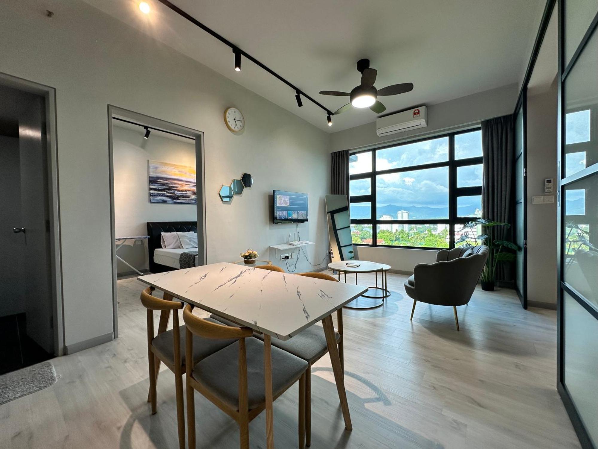 L Homestay Jesseltonquay Jq Kk City亚庇市区中心民宿2房1厕 Kota Kinabalu Eksteriør billede