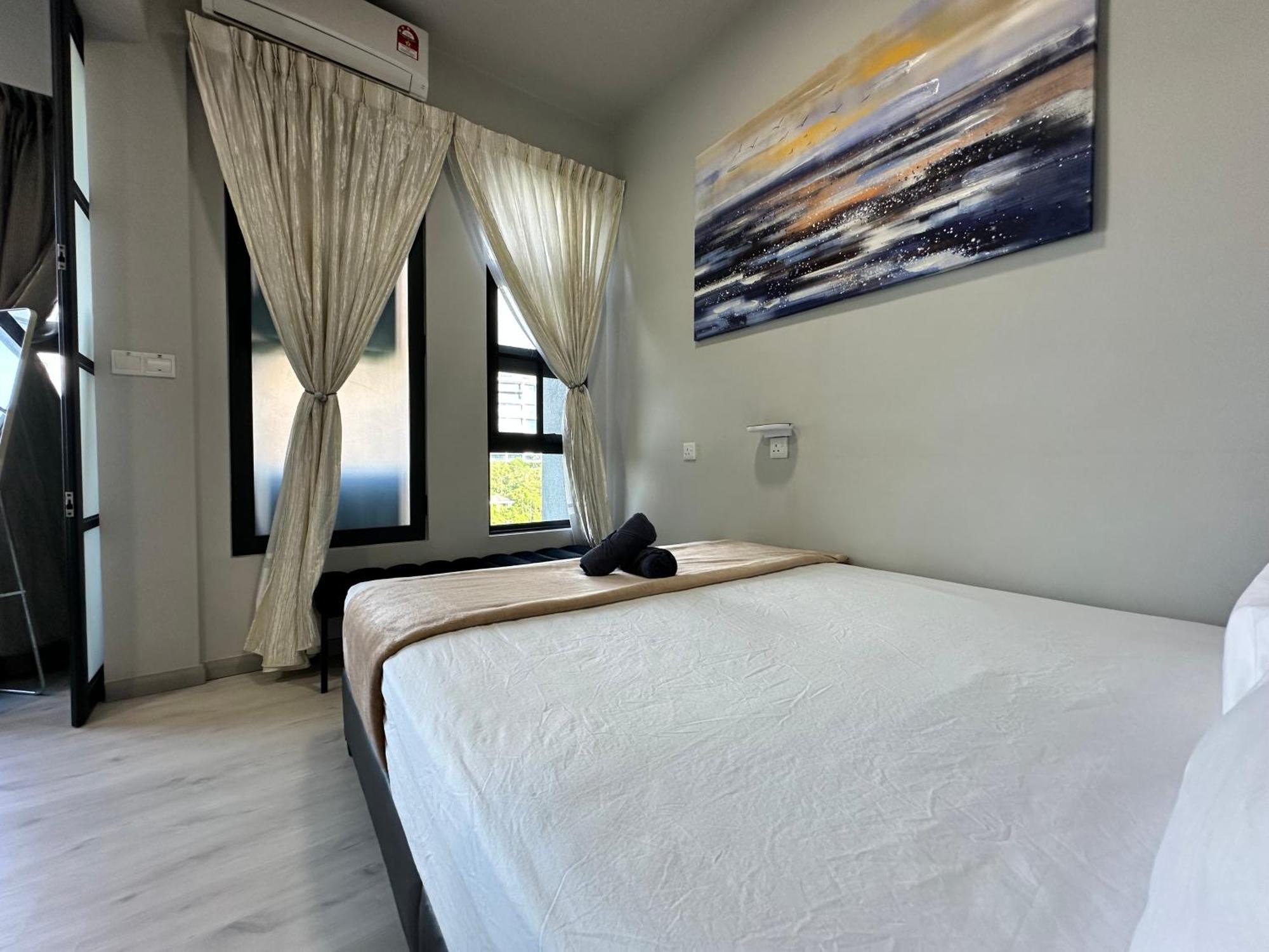 L Homestay Jesseltonquay Jq Kk City亚庇市区中心民宿2房1厕 Kota Kinabalu Eksteriør billede