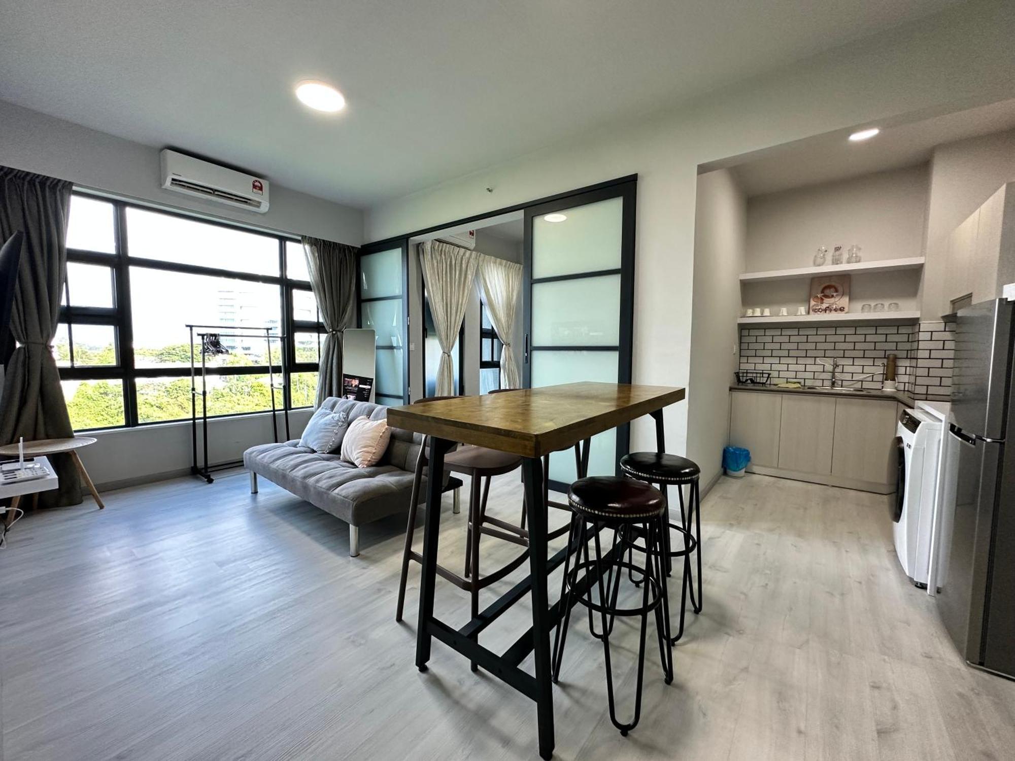 L Homestay Jesseltonquay Jq Kk City亚庇市区中心民宿2房1厕 Kota Kinabalu Eksteriør billede