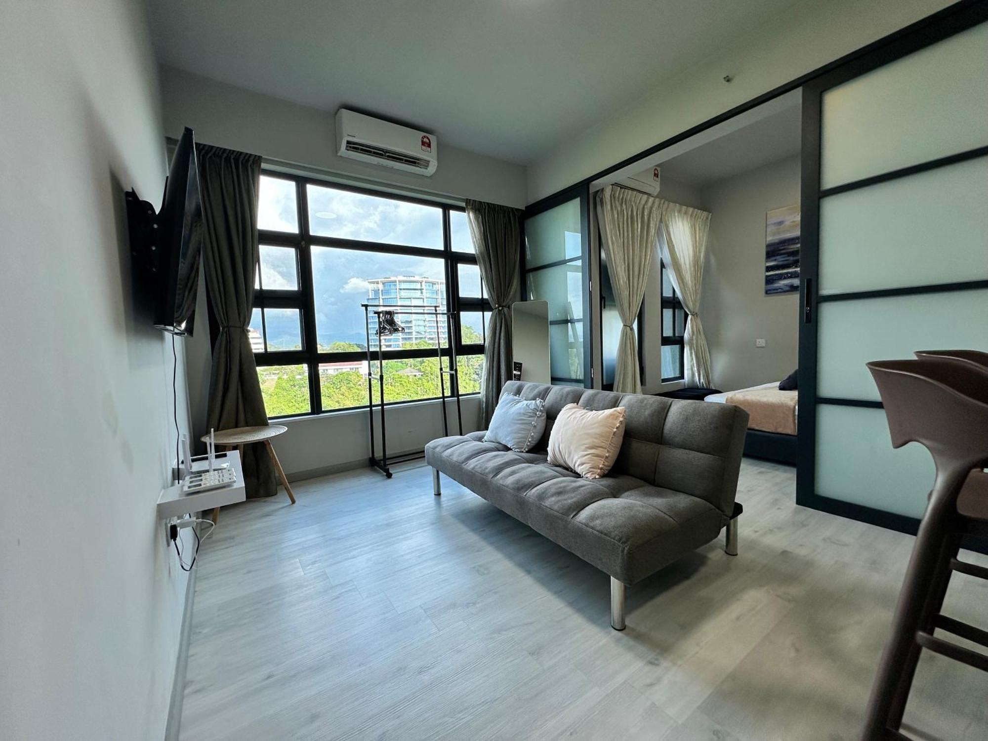 L Homestay Jesseltonquay Jq Kk City亚庇市区中心民宿2房1厕 Kota Kinabalu Eksteriør billede