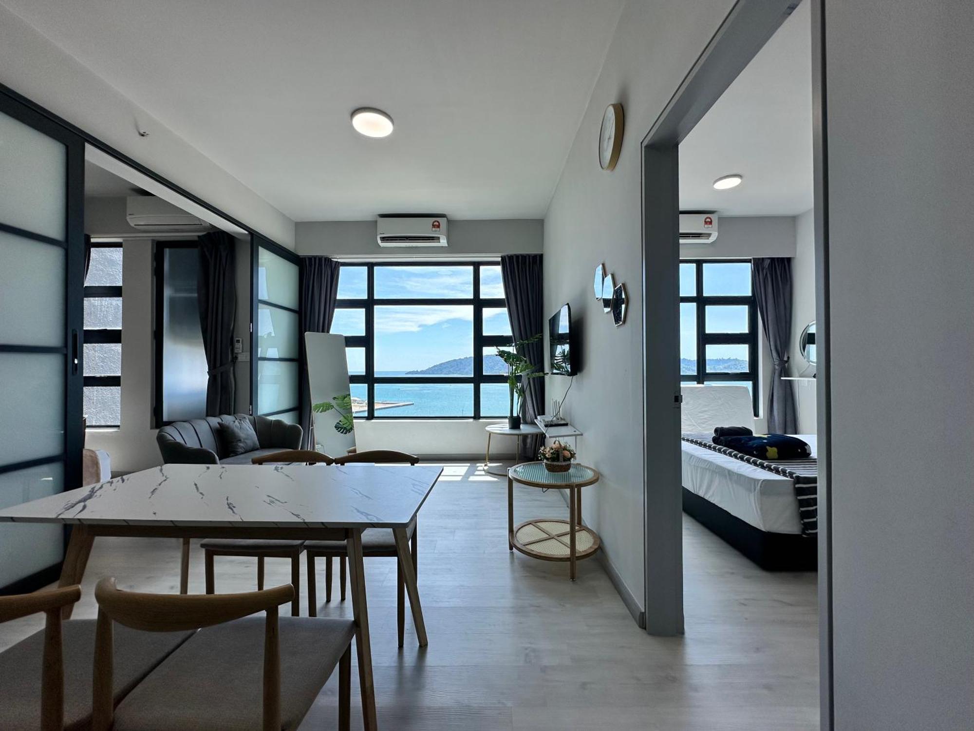L Homestay Jesseltonquay Jq Kk City亚庇市区中心民宿2房1厕 Kota Kinabalu Eksteriør billede