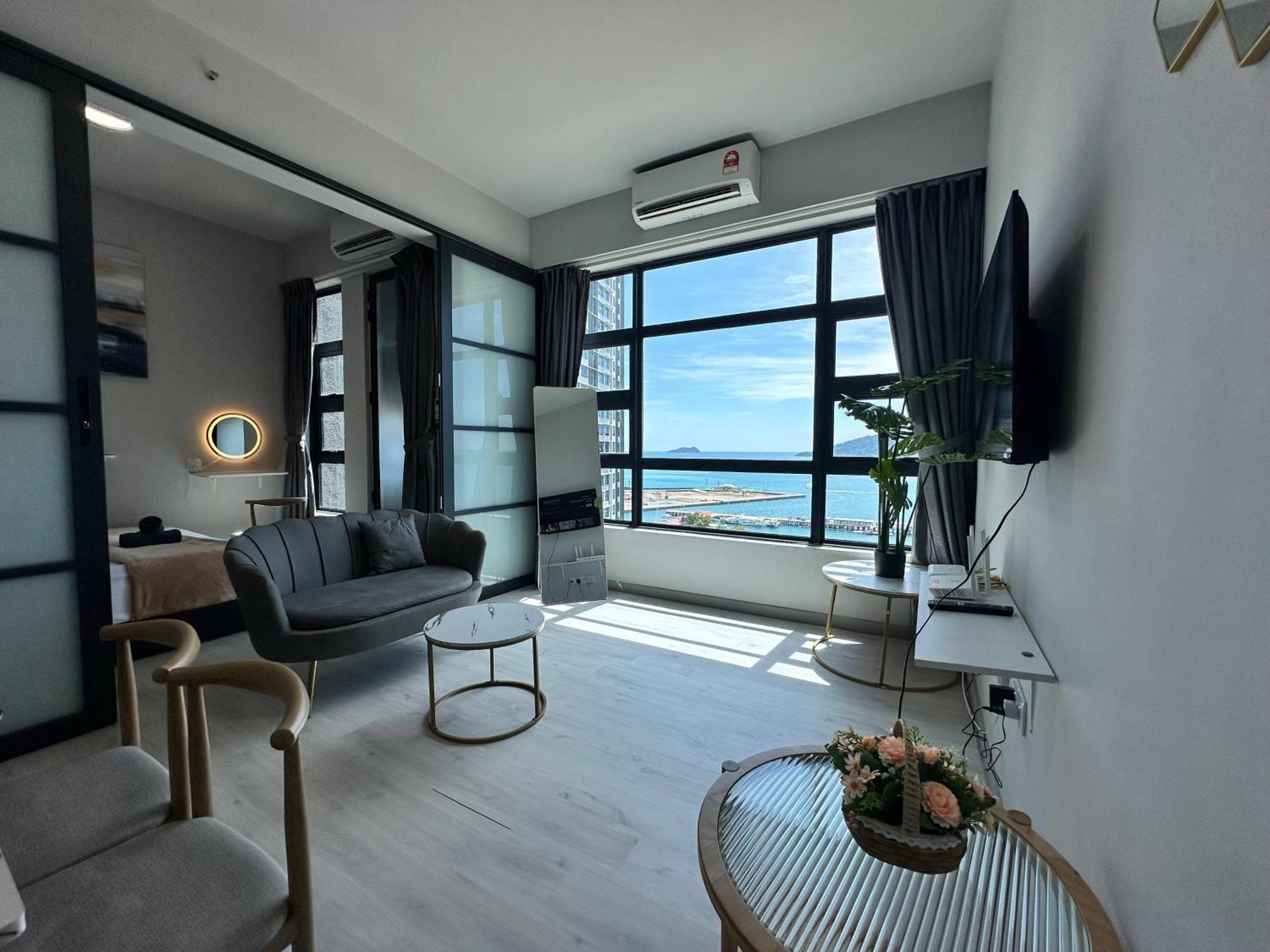 L Homestay Jesseltonquay Jq Kk City亚庇市区中心民宿2房1厕 Kota Kinabalu Eksteriør billede
