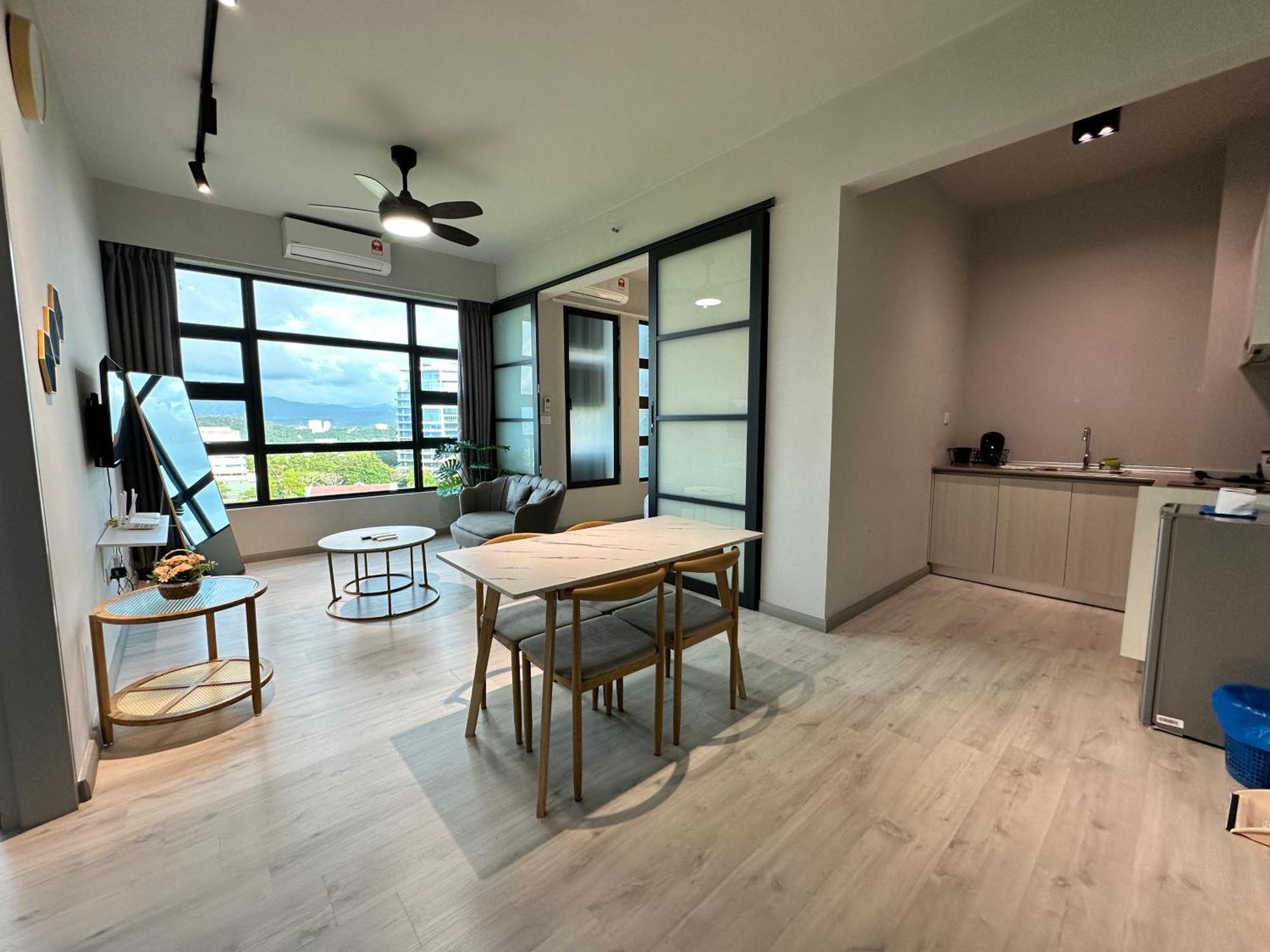 L Homestay Jesseltonquay Jq Kk City亚庇市区中心民宿2房1厕 Kota Kinabalu Eksteriør billede
