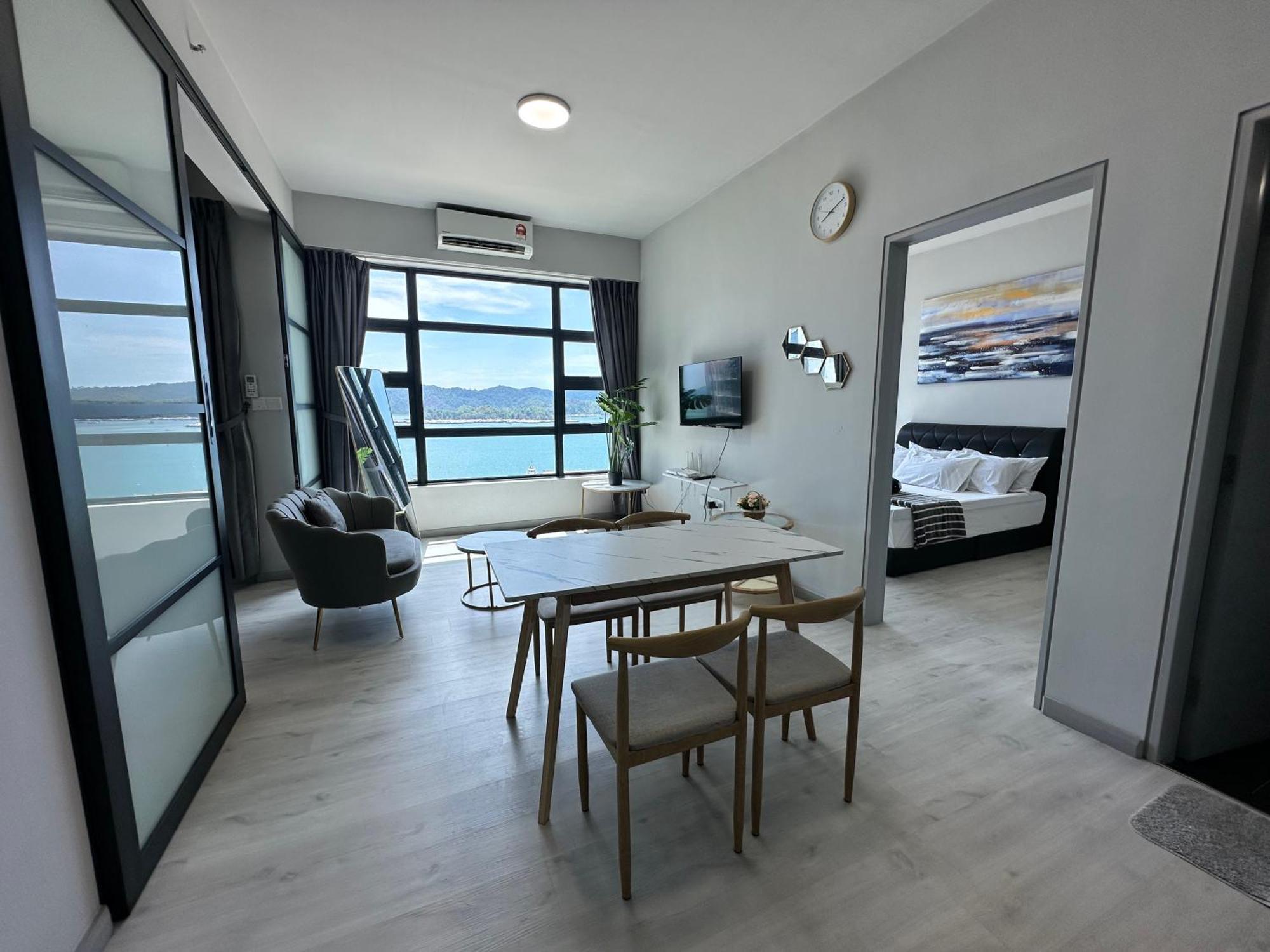 L Homestay Jesseltonquay Jq Kk City亚庇市区中心民宿2房1厕 Kota Kinabalu Eksteriør billede
