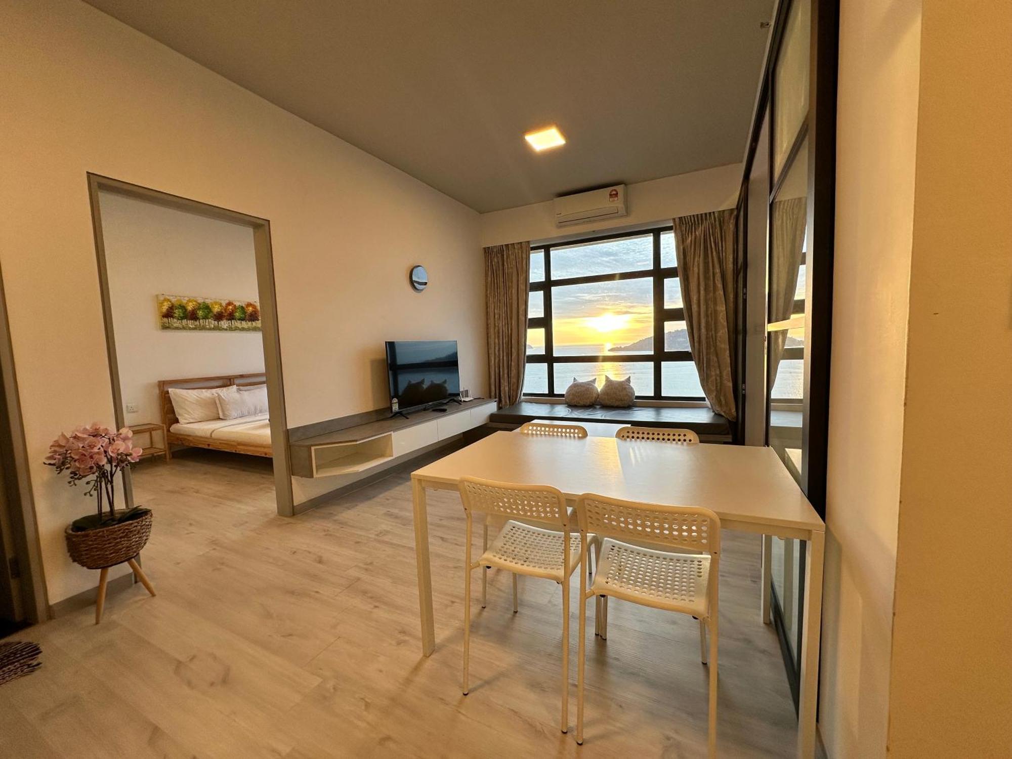L Homestay Jesseltonquay Jq Kk City亚庇市区中心民宿2房1厕 Kota Kinabalu Eksteriør billede