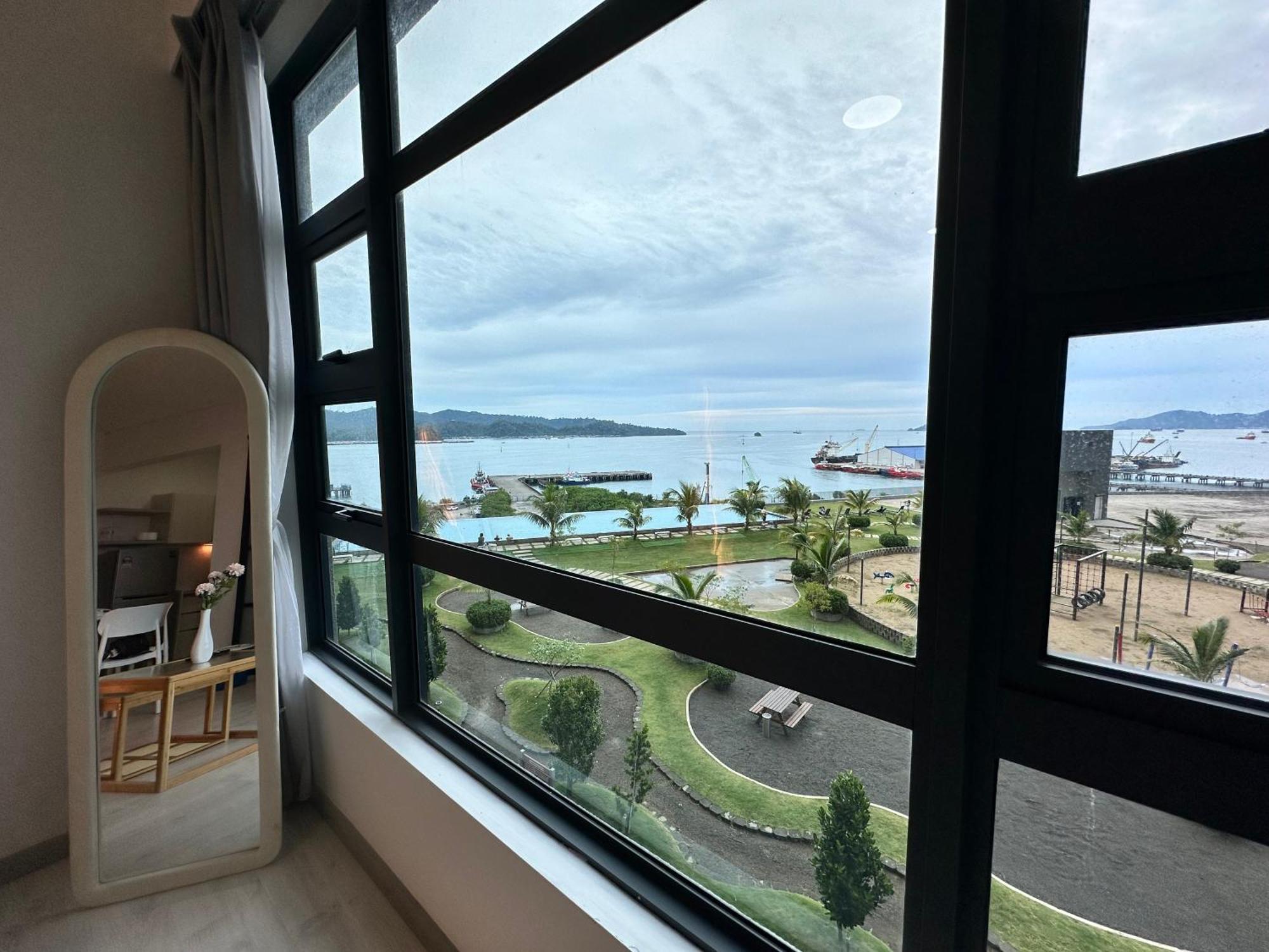 L Homestay Jesseltonquay Jq Kk City亚庇市区中心民宿2房1厕 Kota Kinabalu Eksteriør billede