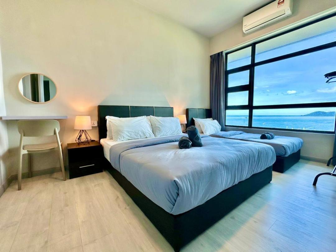 L Homestay Jesseltonquay Jq Kk City亚庇市区中心民宿2房1厕 Kota Kinabalu Eksteriør billede