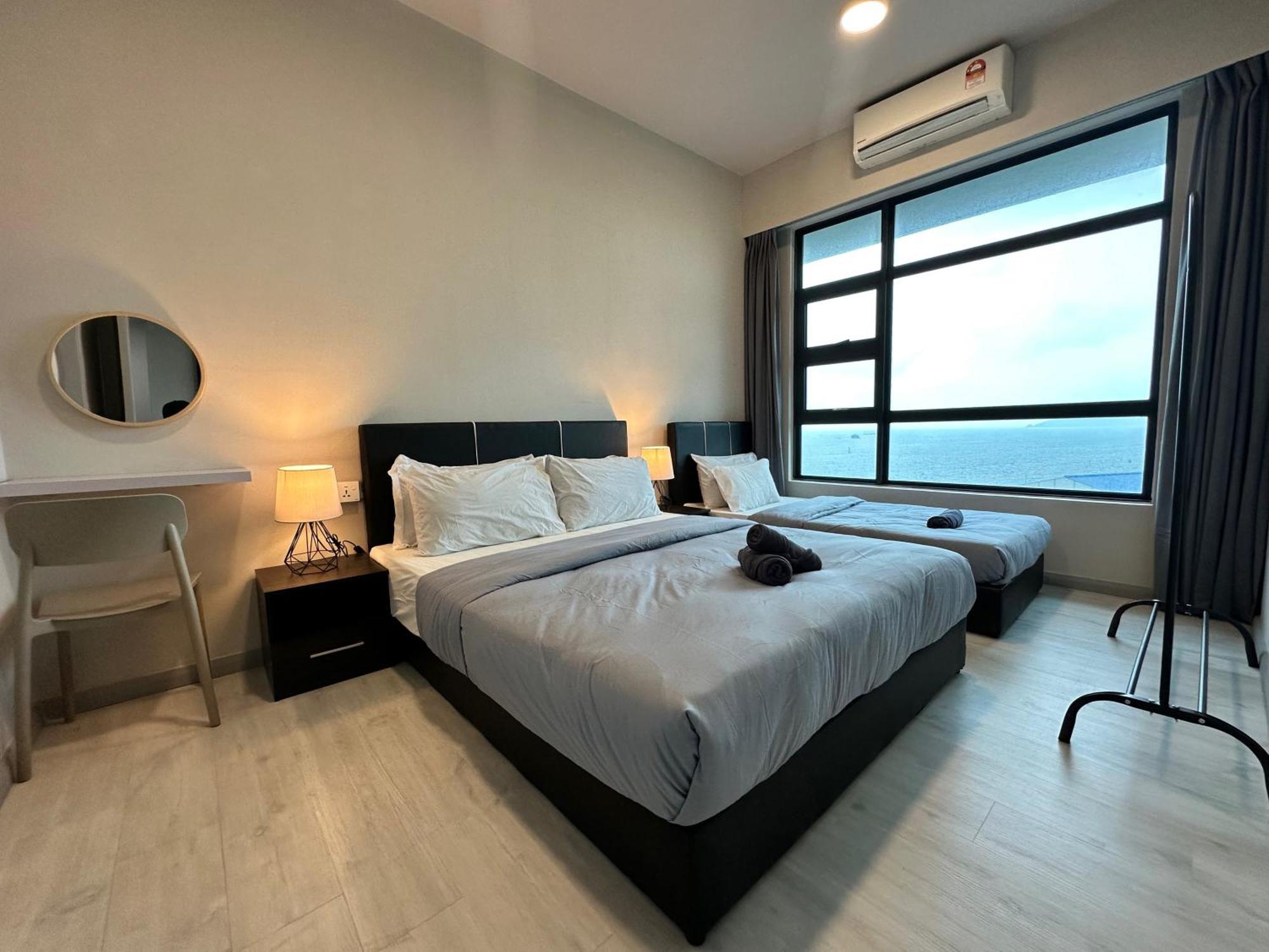 L Homestay Jesseltonquay Jq Kk City亚庇市区中心民宿2房1厕 Kota Kinabalu Eksteriør billede